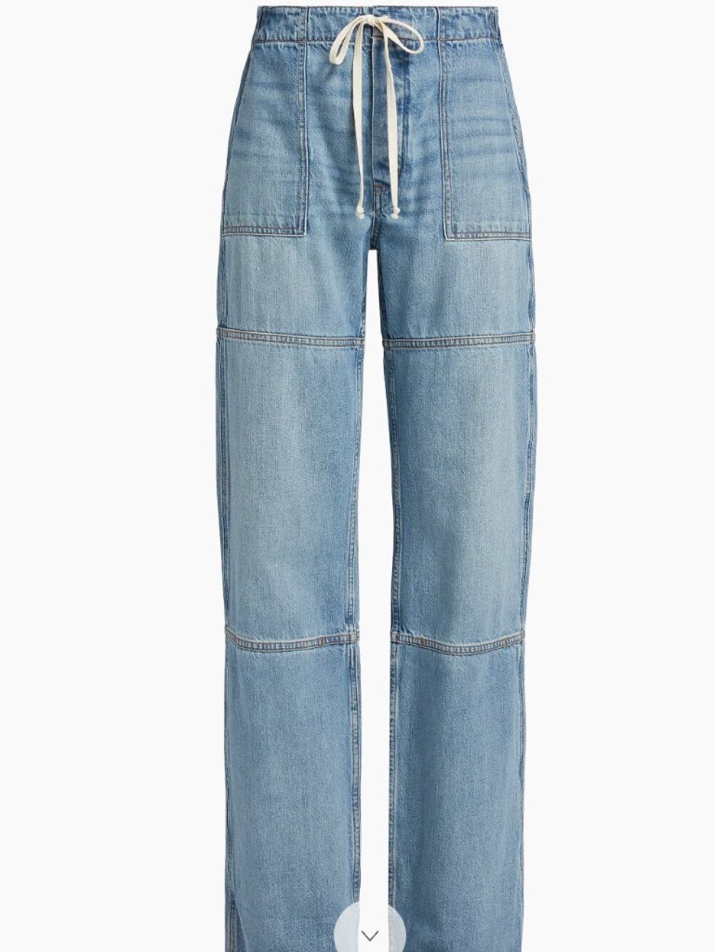 RE/DONE Drawstring Waist Beach Pant Hacienda Jeans NWT $310 - Picture 5 of 7